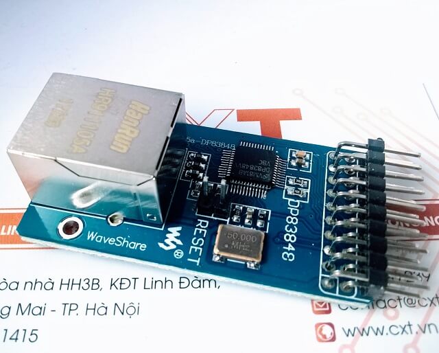 Dp83848 ethernet board подключение к stm32