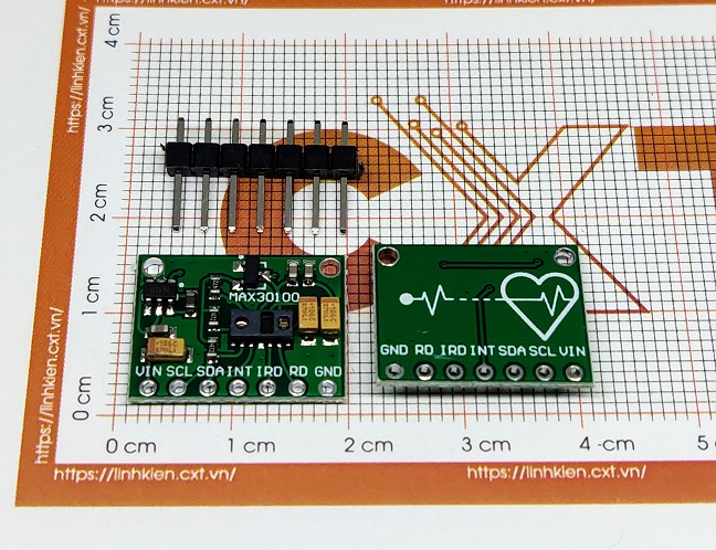 MAX30100 Module cảm biến nhịp tim và oxy trong máu
